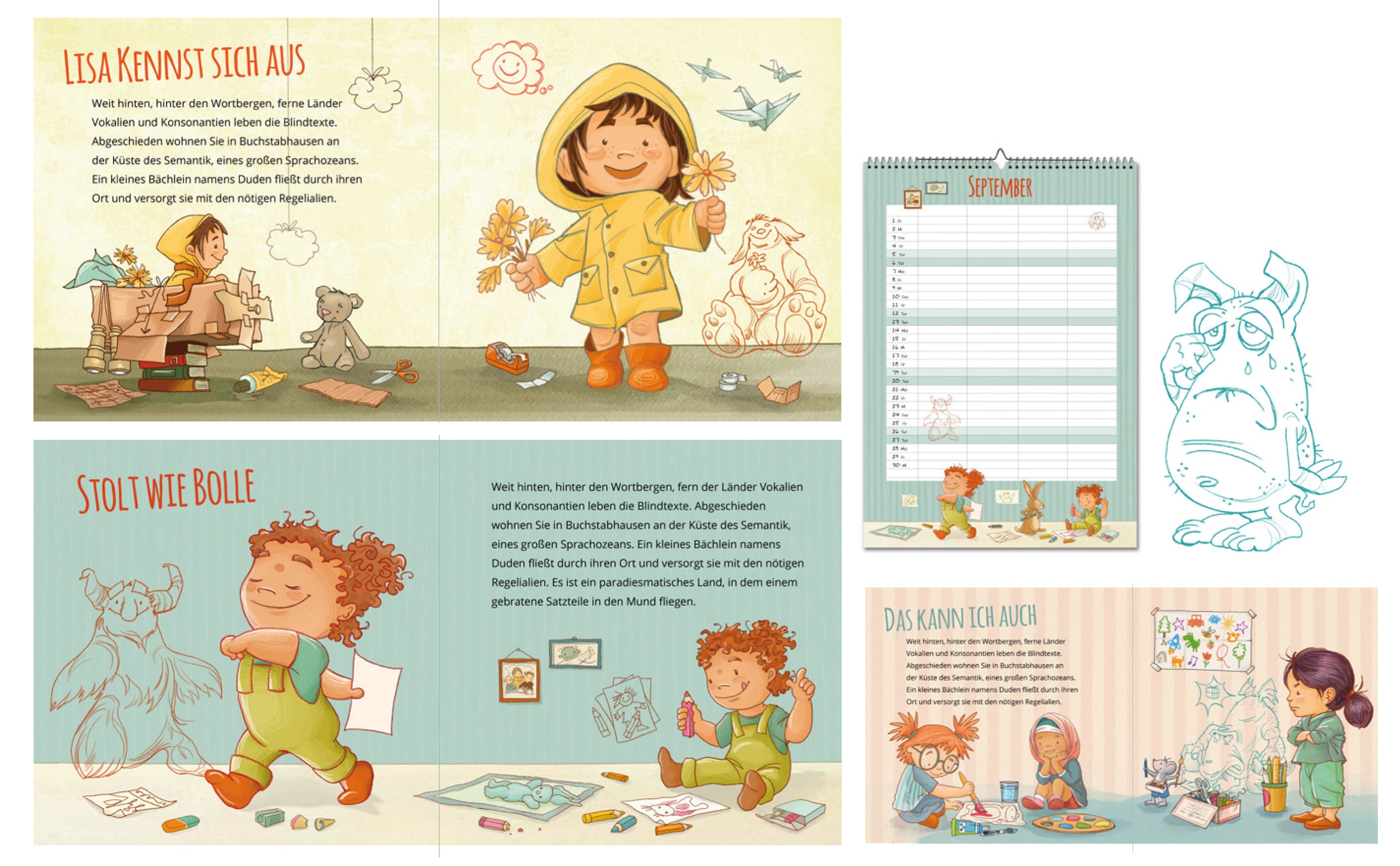 ein Gefühl kommt selten allein - Detail 1