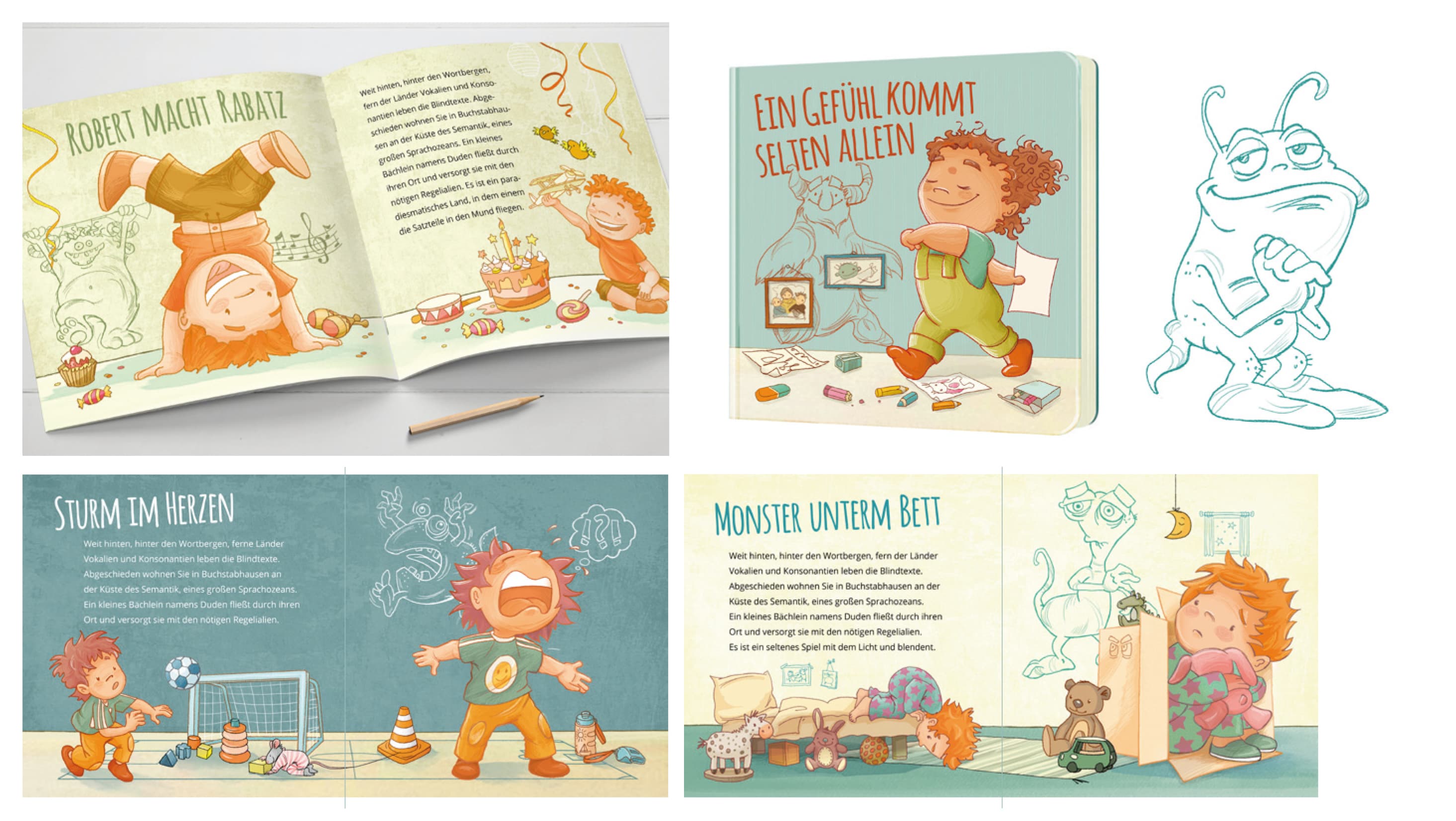 ein Gefühl kommt selten allein - Detail 3