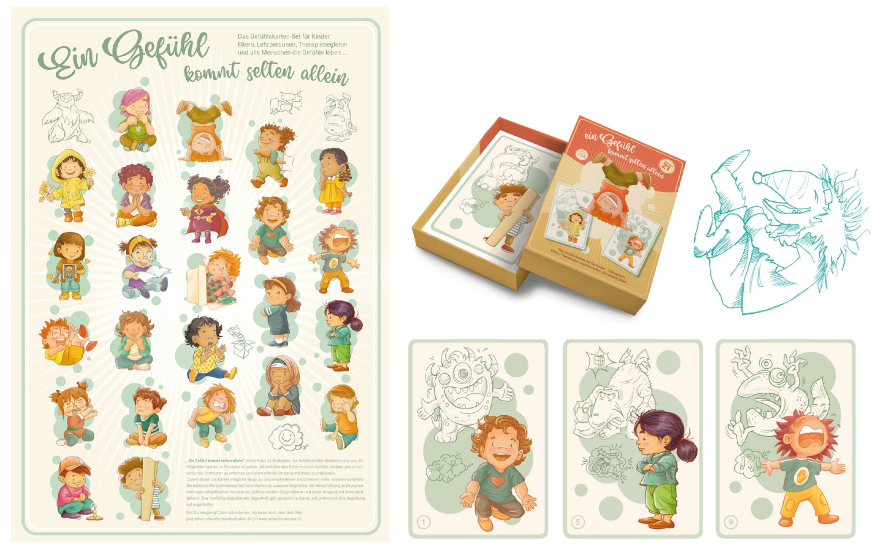 ein Gefühl kommt selten allein - Detail 1