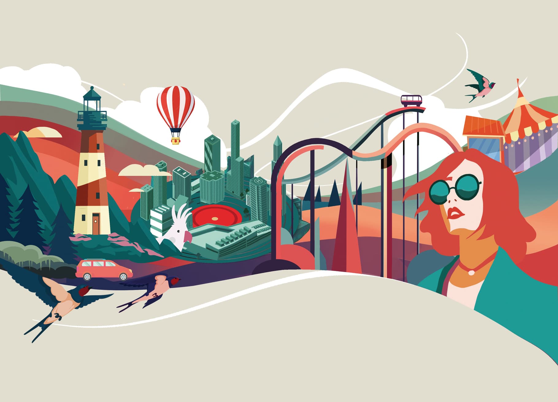 Urban Illustration Bildwerk 01